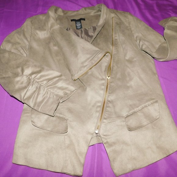 Tan Suede Jacket - Picture 2 of 5